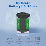 Pompa listrik untuk tas penyimpanan vakum, pompa udara isi ulang nirkabel, digunakan untuk memampatkan pakaian, selimut, dan koper.